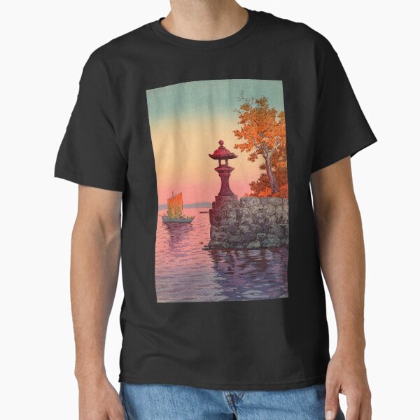 Item preview, Tsuchiya Koitsu - Returning Sailboat at Yabase designed and sold by ArtExpression.