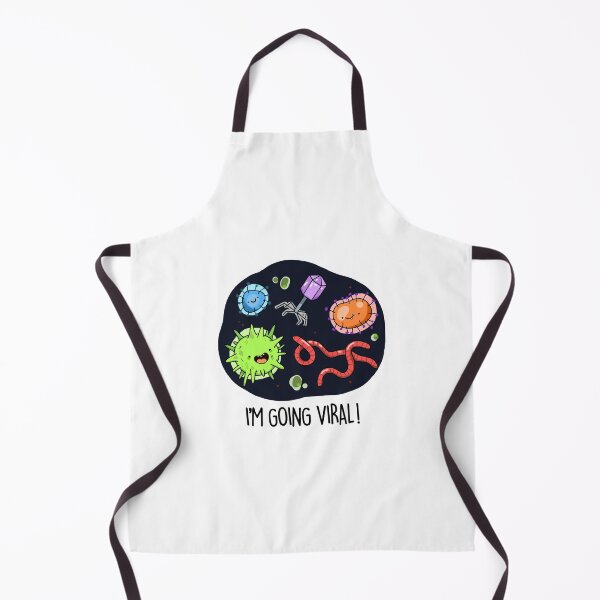 Item preview, I'm Going Viral Funny Virus Puns designed and sold by punnybone.