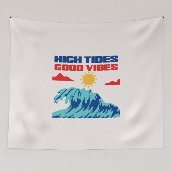 Item preview, High Tides Good Vibes designed and sold by ReVamp  Store.