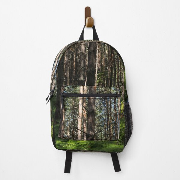 Item preview, Forest Bathing - Walking Among Slim Pine Trees and Verdant Ferns designed and sold by Georgia Mizuleva.