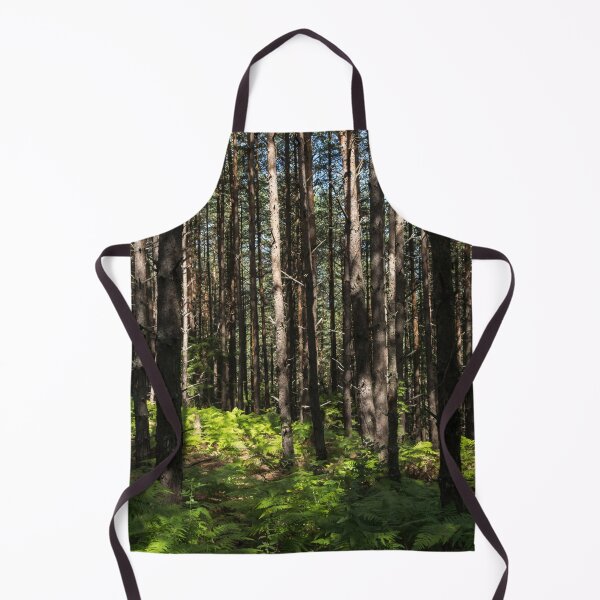 Item preview, Forest Bathing - Walking Among Slim Pine Trees and Verdant Ferns designed and sold by Georgia Mizuleva.
