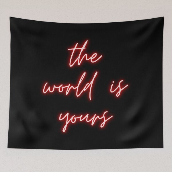 Item preview, The world is yours designed and sold by wilder-mind.