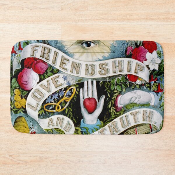 Item preview, Friendship, love and truth designed and sold by OroboroCustom.