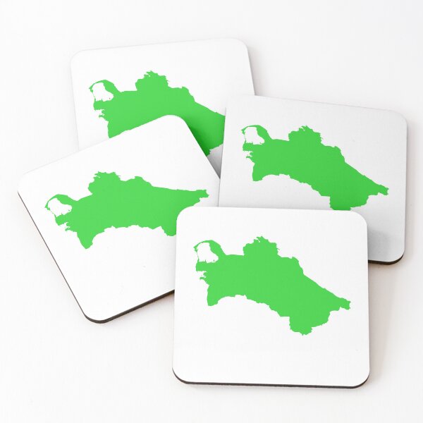 Item preview, Turkmenistan Flag Map designed and sold by FoxShop.