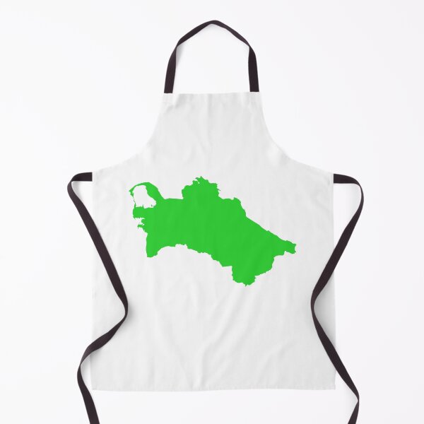 Item preview, Turkmenistan Flag Map designed and sold by FoxShop.