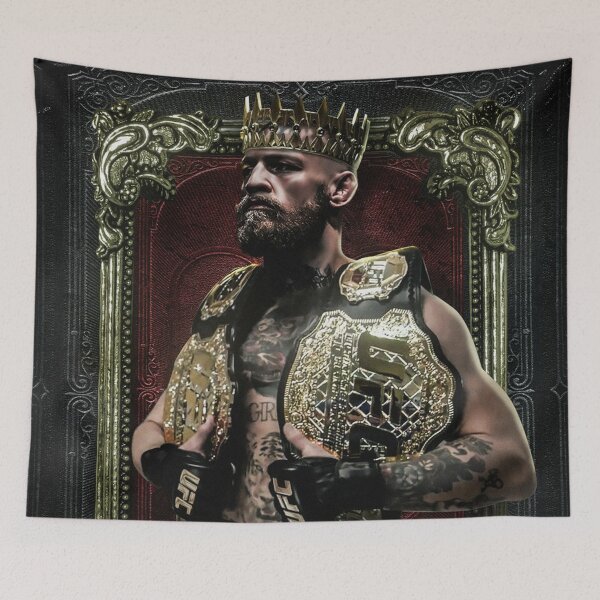 Item preview, Wallpaper Conor McGregor Illustration designed and sold by yamadasy70.