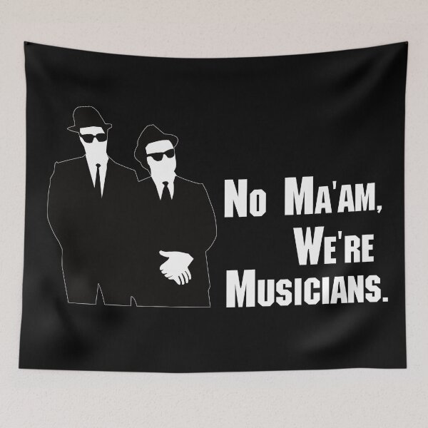 Item preview, No ma'am we're musicians designed and sold by Zaxsk8.