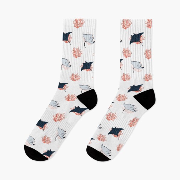 Item preview, Dance of the Manta ray on white designed and sold by Naty Design Prague.