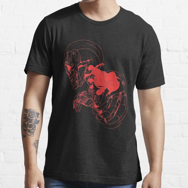 Ninja Skull (Opción 03 Brick Red) Camiseta esencial