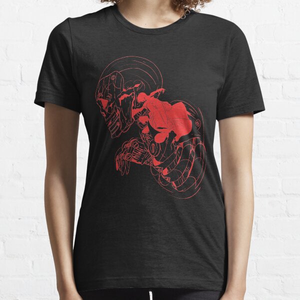 Ninja Skull (Opción 03 Brick Red) Camiseta esencial