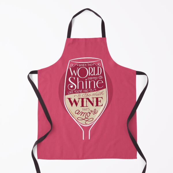 Item preview, That's Amore (White Wine) designed and sold by Carol Esteves.