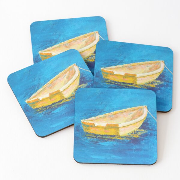 Item preview, Yellow Dinghy designed and sold by IslandArtFiji.