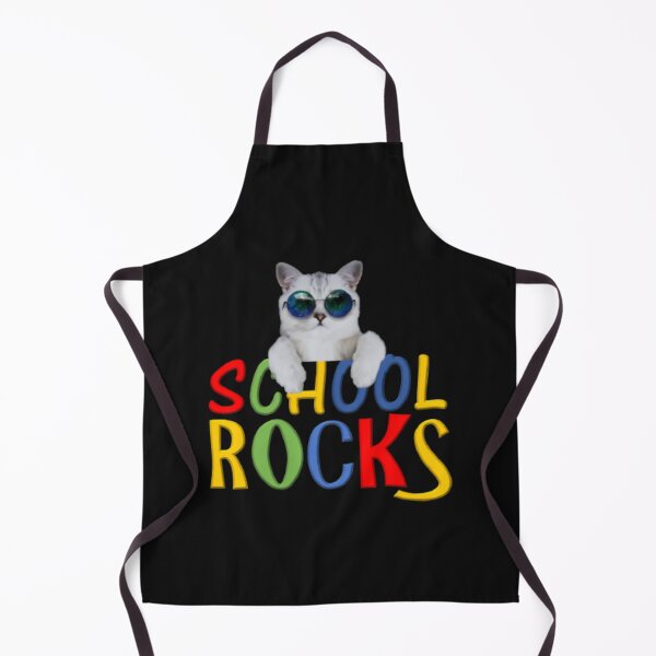 Item preview, School Rocks. Cool Cat designed and sold by thekidsprint.