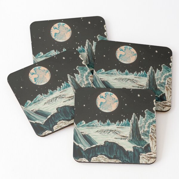 Item preview, Dreaming of the moon landscape designed and sold by OroboroCustom.