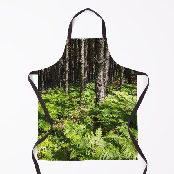 Item preview, Because Summer - Sun Dappled Ferns and Pine Trees designed and sold by Georgia Mizuleva.