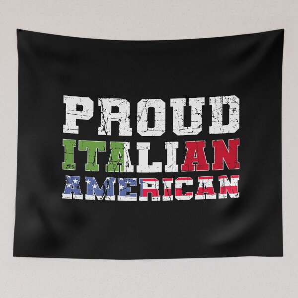 Item preview, Proud Italian American Italy Flag Patriotic USA designed and sold by ColorDreamer.