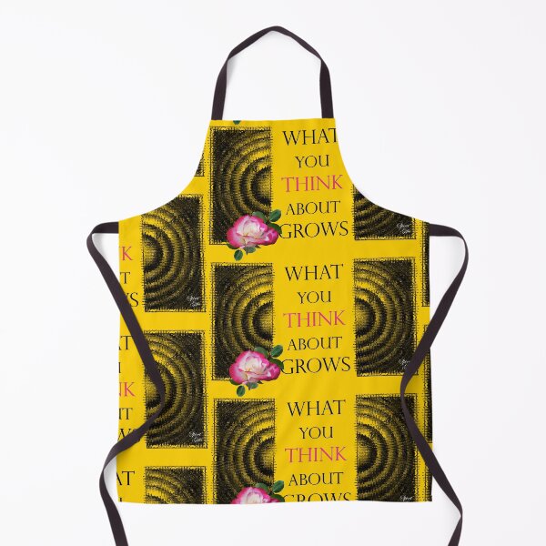 Item preview, What You Think About Grows, the Ripple Effect Yellow Background designed and sold by SpiritGifts.