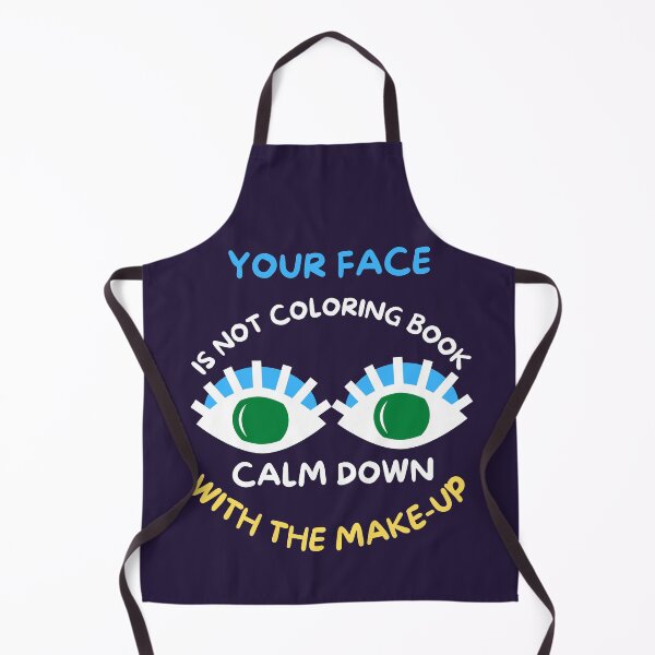 Item preview, You face is not a coloring book designed and sold by dreamofdenim.
