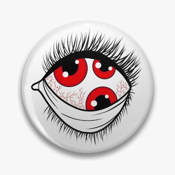 Item preview, Inkwork Of Ominous, Bizzare Red Eyes designed and sold by Diamantina-ai.