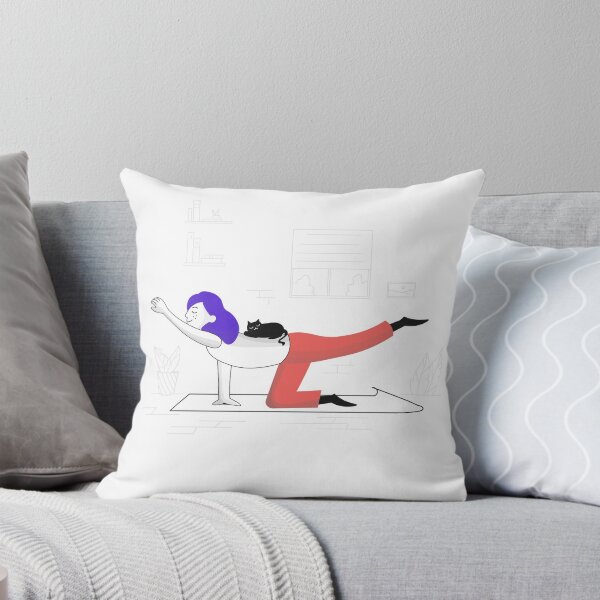 Item preview, Peaceful Yoga with my Amazing Cat designed and sold by harrisonnnnnnn.