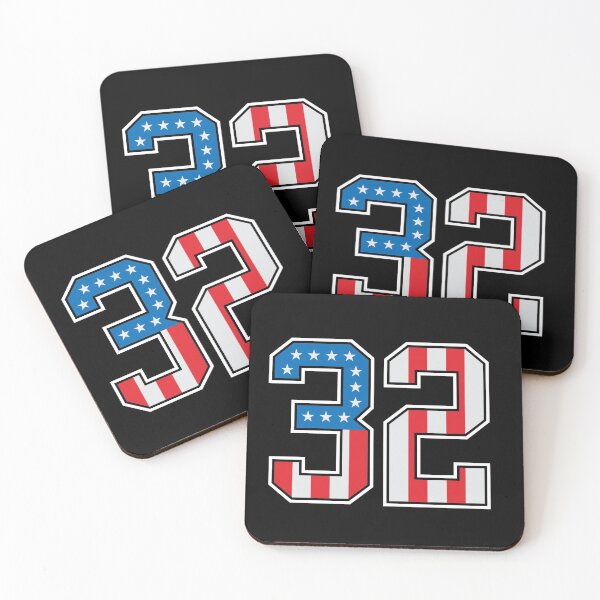Item preview, 32 American Classy Numbers thirty-two United States Flag designed and sold by Urosek.