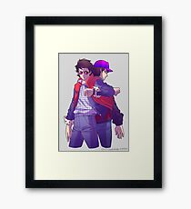 Back to the future Marty Mcfly Framed Print