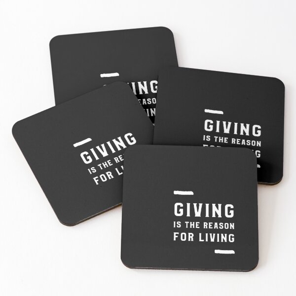 Item preview, giving is the reason for living . designed and sold by Gold Crown .