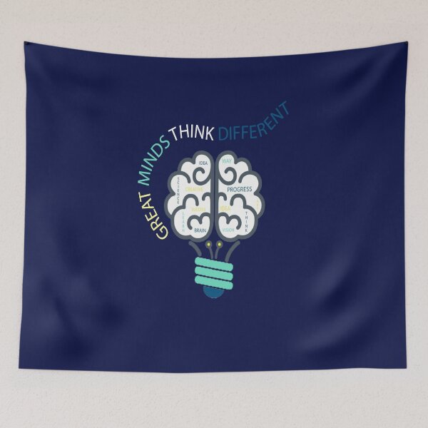 Item preview, Great minds think different out of the mind designed and sold by benbear76.