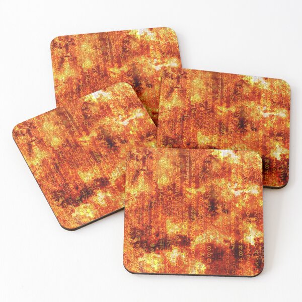 Item preview, Cyber Security Fire Coding  designed and sold by Fine Art California.