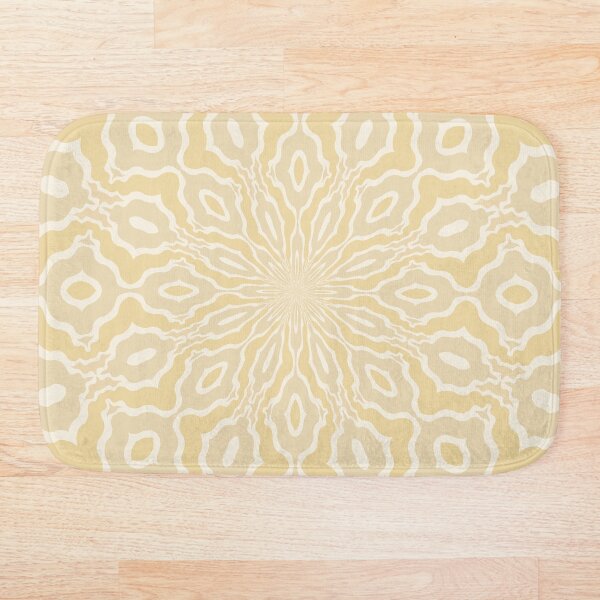 Item preview, Yellow Mod 60s Ogee designed and sold by PatternTango.