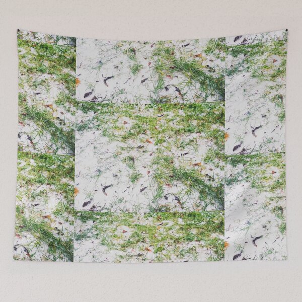 Item preview, Natural background, grass covered with first snow  designed and sold by helenkaiy.
