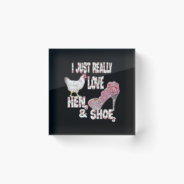 Item preview, Chickens and Shoes Collector Love Hens and Shoes designed and sold by Kalli-design.