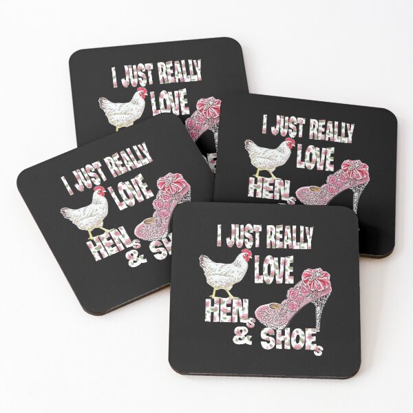 Item preview, Chickens and Shoes Collector Love Hens and Shoes designed and sold by Kalli-design.