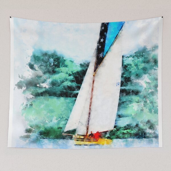 Item preview, Rebecca - Falmouth Working Boat designed and sold by Terri Waters Photography & Design.