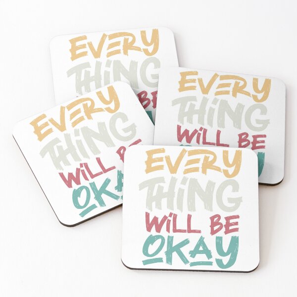 Item preview, EVERYTHING WILL BE OK 2021 designed and sold by yxmi21.