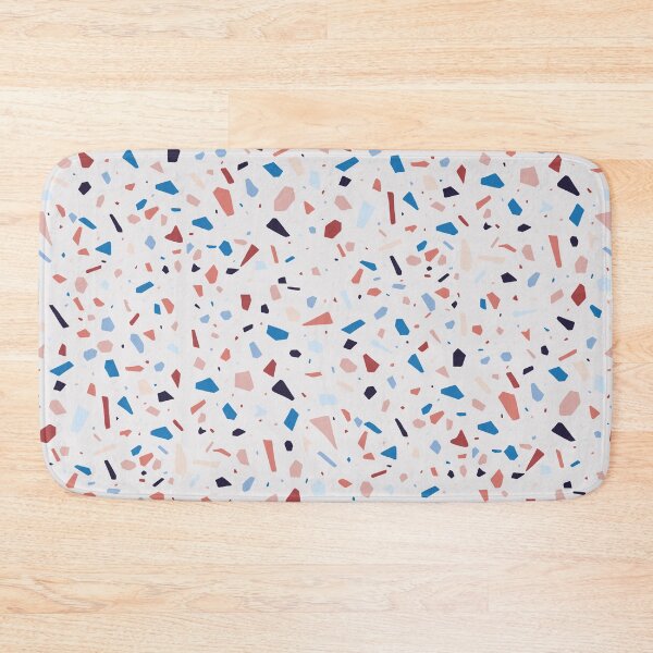 Item preview, Colorful Aesthetic Terrazzo Design Pink & Blue designed and sold by AestheticShopB.
