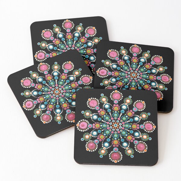 Item preview, Pink Bubble Gum Mandala designed and sold by DotLovingSue.