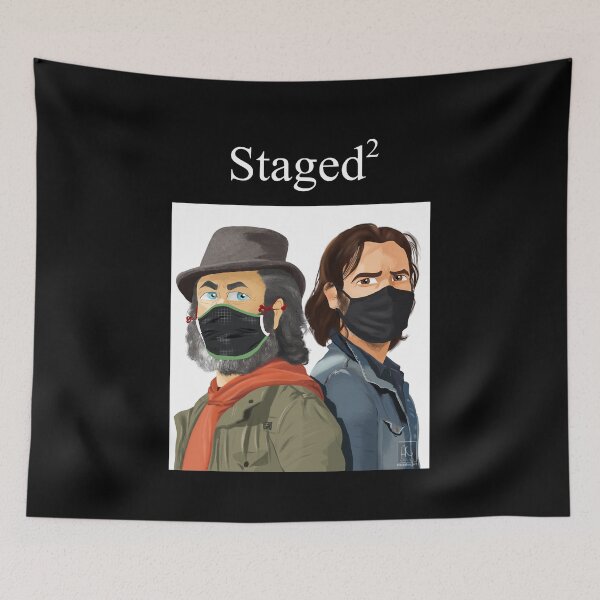 Item preview, Staged 2 - David Tennant Michael Sheen designed and sold by acsalva.