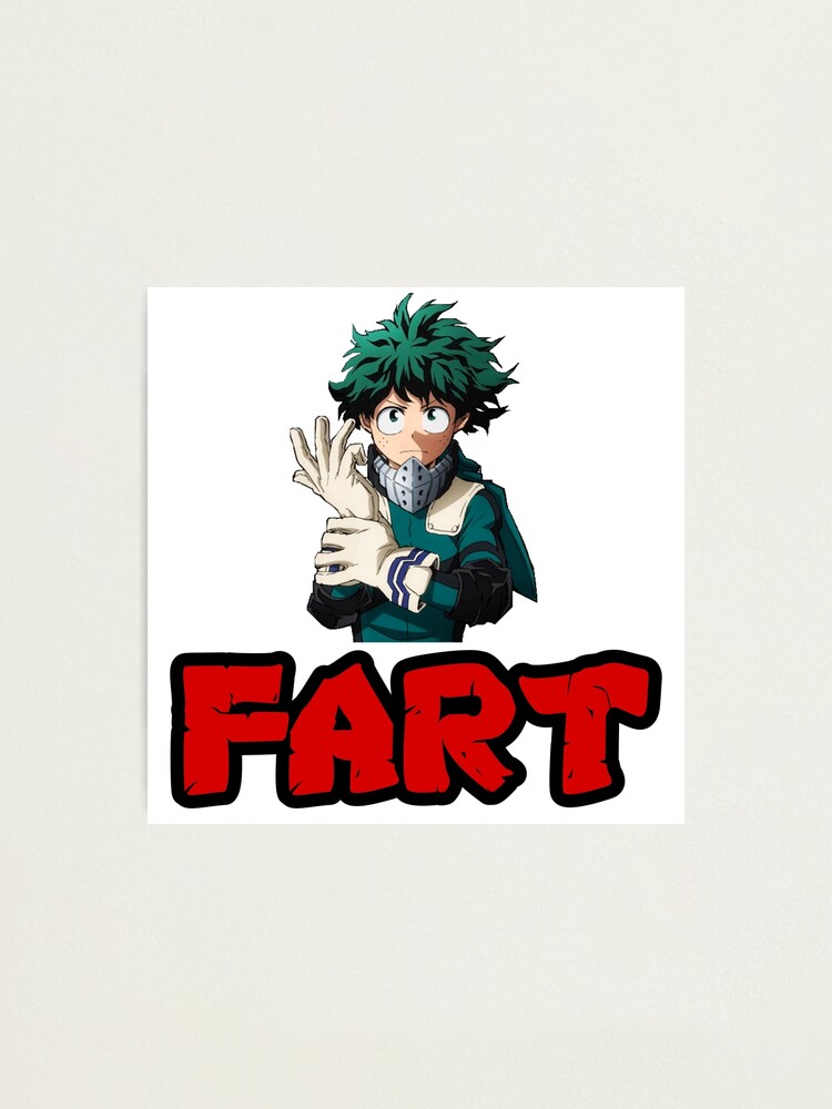 Boku no Hero Academia Ironic FART T-shirt