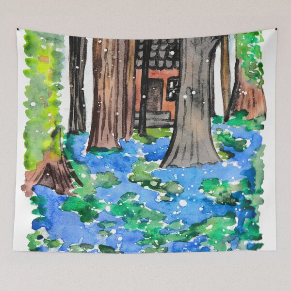Item preview, House and The Bluebell Woods designed and sold by Niina  Niskanen.