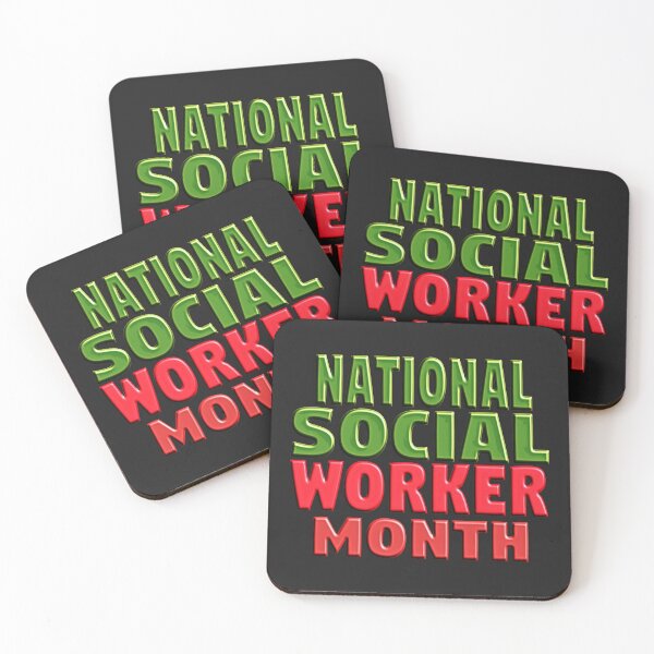 Item preview, HAPPY NATIONAL SOCIAL WORKER MONTH designed and sold by Ralek.