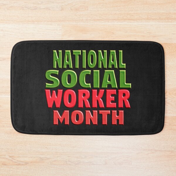 Item preview, HAPPY NATIONAL SOCIAL WORKER MONTH designed and sold by Ralek.