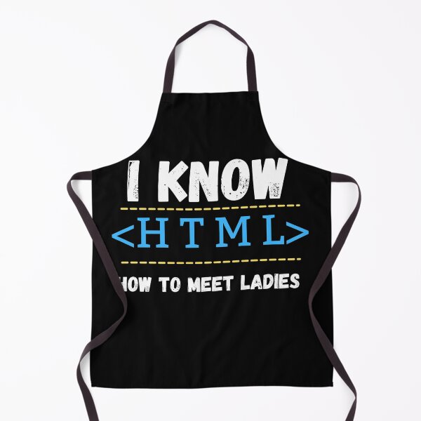 Item preview, I Know HTML How To Meet Ladies designed and sold by dreamofdenim.