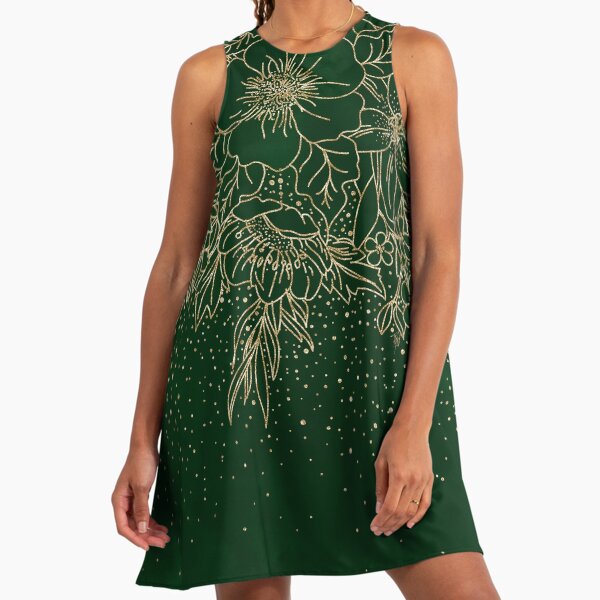 Green And Gold Dresses for Sale | Redbubble