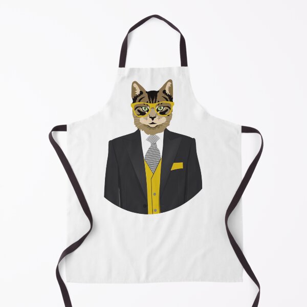 Item preview, cat suit and tie designed and sold by advicestechno.