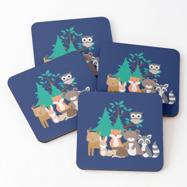 Item preview, Woodland animal friends designed and sold by 1wrld.