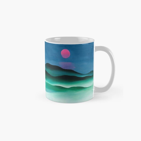 O'Keeffe Pink Moon Over Water 1924 Georgia O'Keeffe Classic Mug