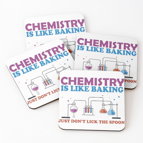 Item preview, funny lab week chemistry is like baking just don't lick the spoon funny lab scientist gift designed and sold by yxmi21.