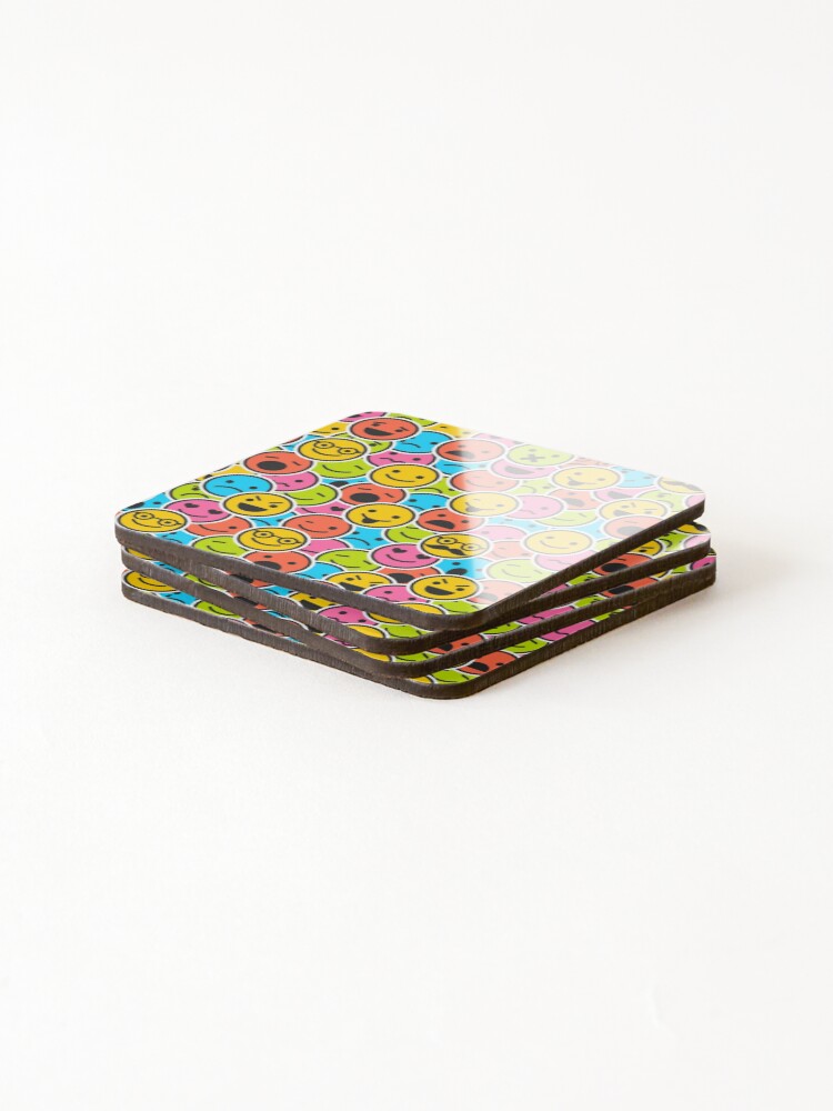 Thumbnail 4 of 5, Coasters (Set of 4), Color pattern designed and sold by Susiregi.