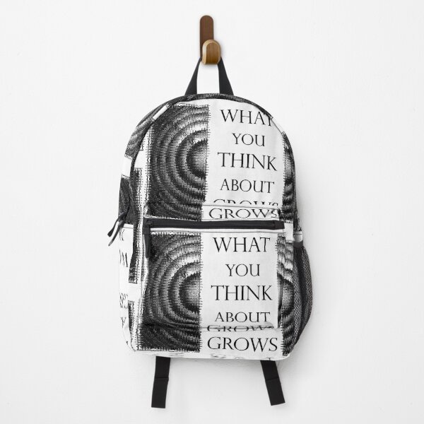 Item preview, What You Think About Grows, the Ripple Effect White Background designed and sold by SpiritGifts.